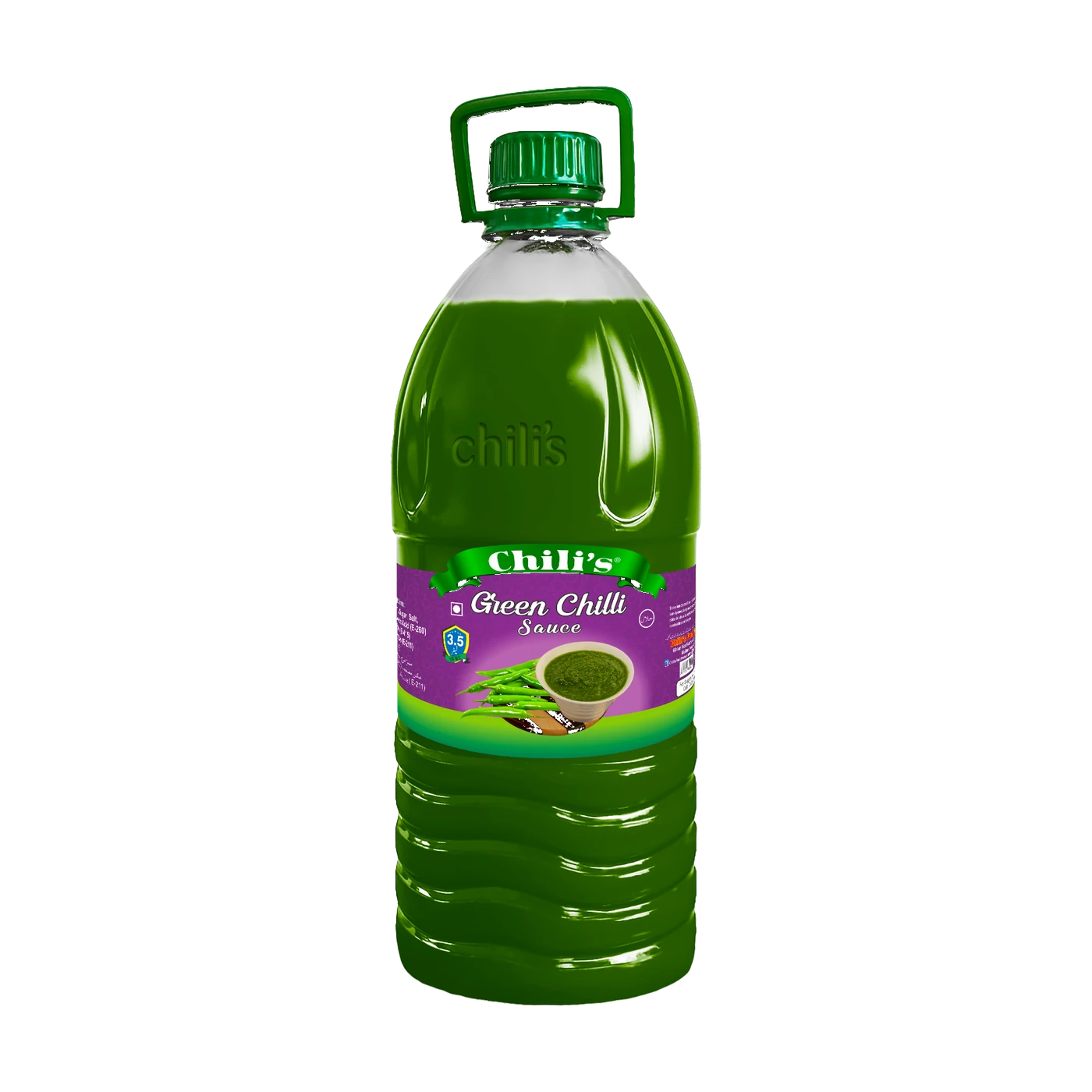 Green Chilli Sauce bottle