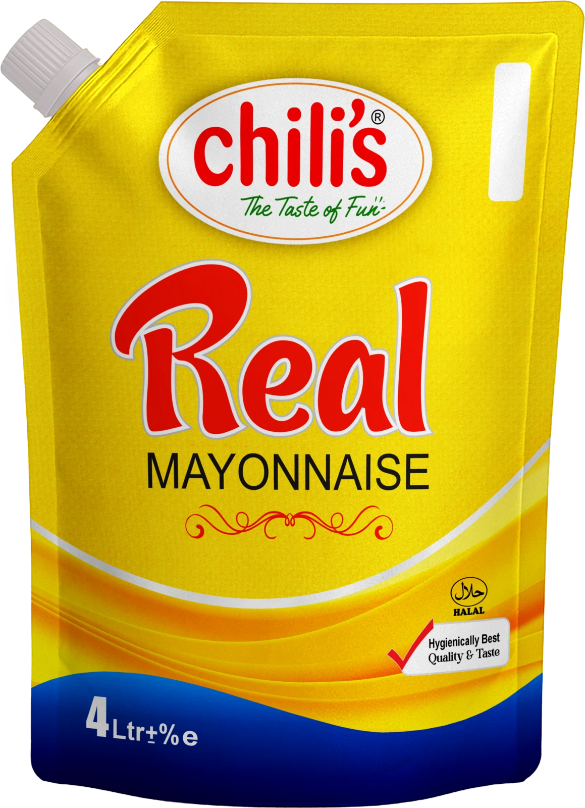 Real Mayonnaise 4 Liter pouch